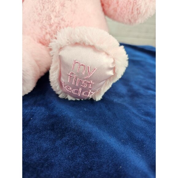 Gund My First‎ Teddy Bear Stuffed Animal - Pink Plush Bear 15" - Picture 3 of 11